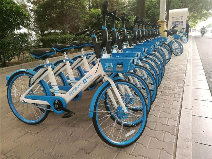 自行车教练、教骑自行车、一个小时三十块、三...