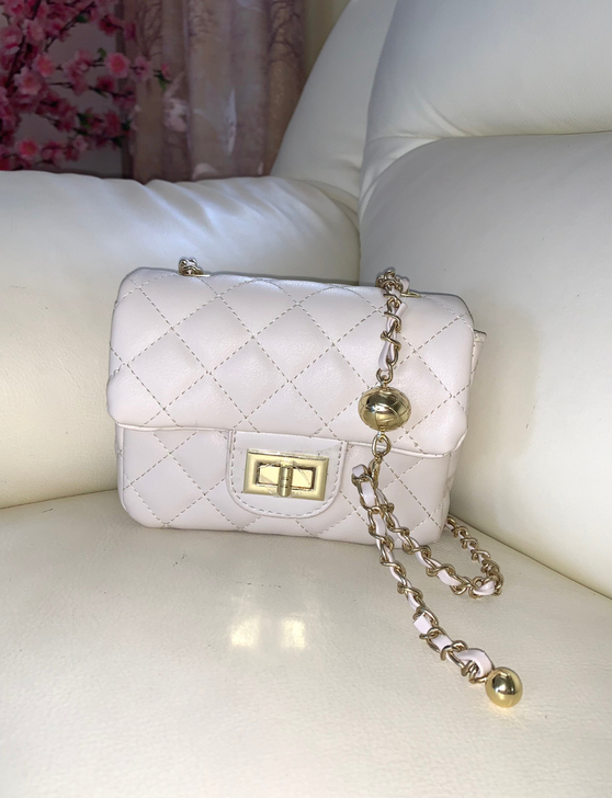 特价处理！全新小香风菱格链条包 小方包 方...