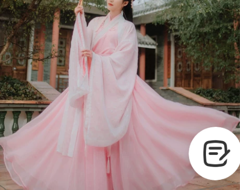 云香霓裳汉服女原创9米大摆裙琼瑶大袖交领齐...