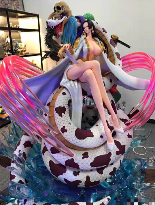 【海贼王超大手办】火拳路飞艾斯索隆女帝白胡...