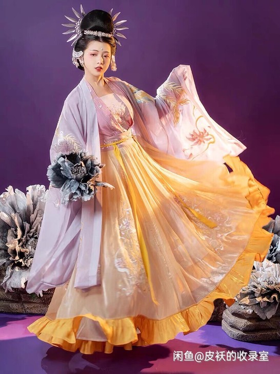 买汉服送JK[大刀急出]走秀款汉司蕴惊鸿，...