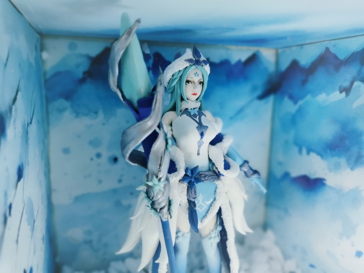 王者荣耀王昭君手办，超轻粘土，25cm高，...