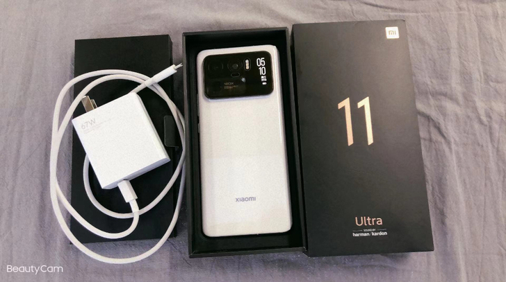 小米11 ultra 12+256 陶瓷白...