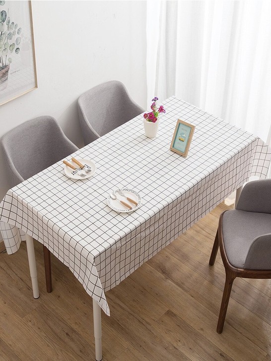北欧茶几桌布防水防烫家用客厅防油餐桌布垫子...