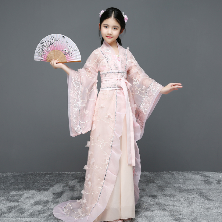 汉服女中国风公主裙夏季原创古装女汉服小女生...