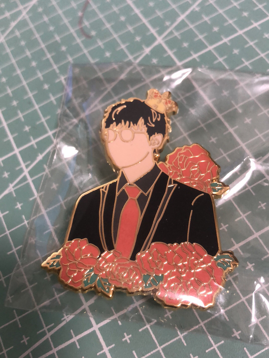 现货 阴阳怪气周边 小王子 金属徽章 中国...