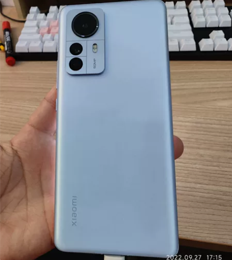 小米12pro 8+128蓝色，店铺展陈样...