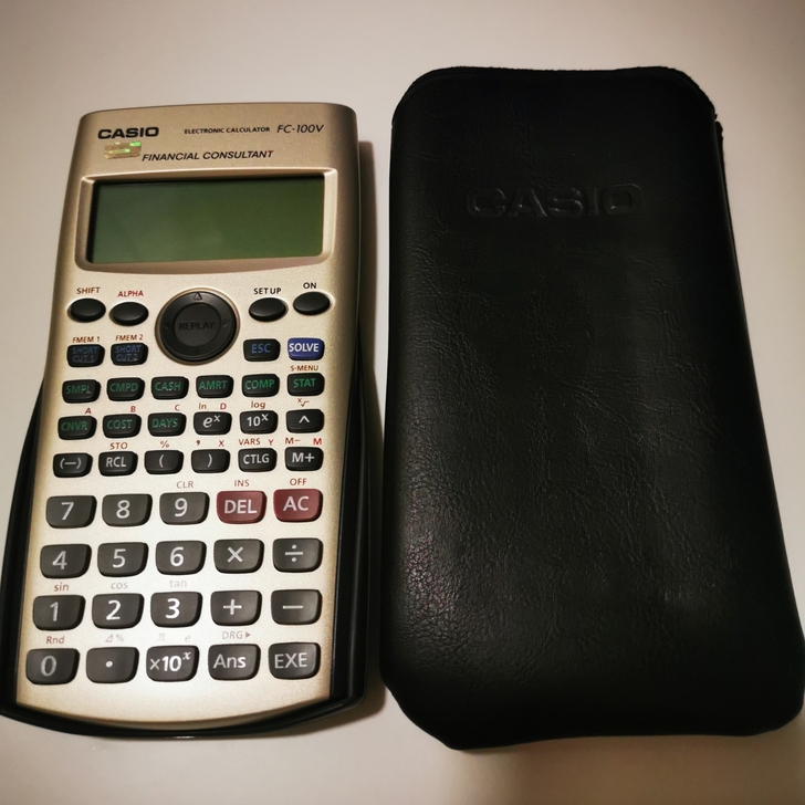 卡西欧CFA一二级考试专用计算器，型号FC...