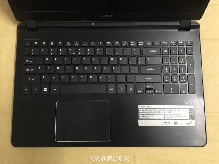 转个自用宏碁V5-552高配四核独显笔记本...
