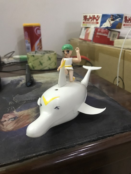 海王子小飞龙手办景品扭蛋模型玩具日本绝版拼...