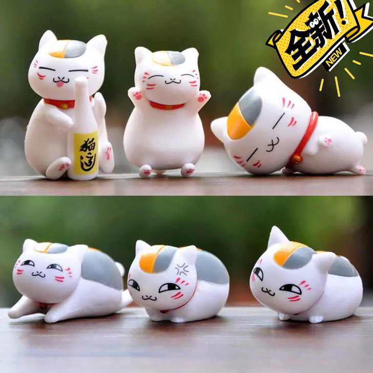 【活动特价】夏目友人帐盲盒手办猫咪老师手办...