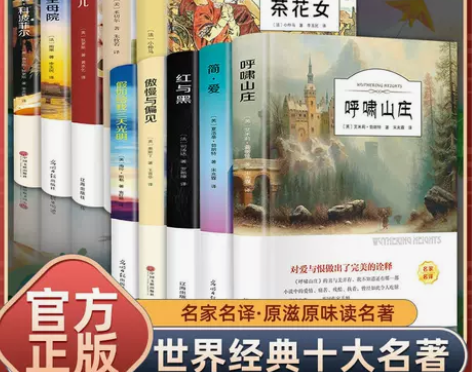 世界名著简爱飘红与黑巴黎圣母院茶花女学生课...
