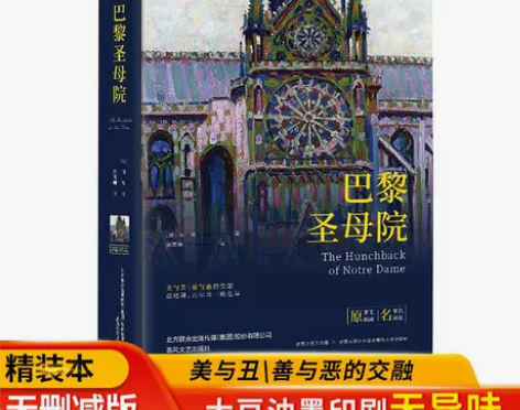 精装正版巴黎圣母院雨果原著无删减中文版必读...