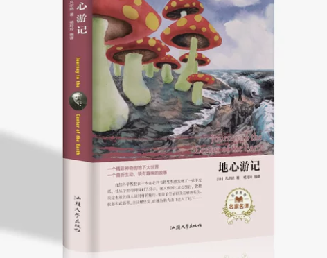 地心游记凡尔纳 世界文学名著外国小说中小学...