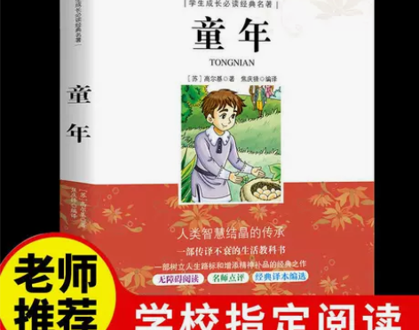 正版童年高尔基青少儿童书籍世界名著儿童文学...