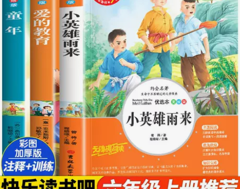 小英雄雨来爱的教育童年高尔基原著正版完整版...