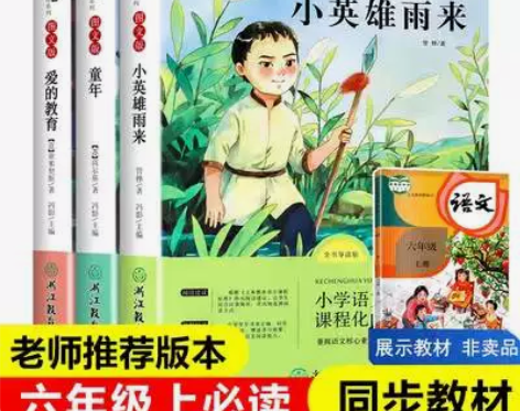 全新正版六年级上册读书吧小英雄雨来童年爱的...