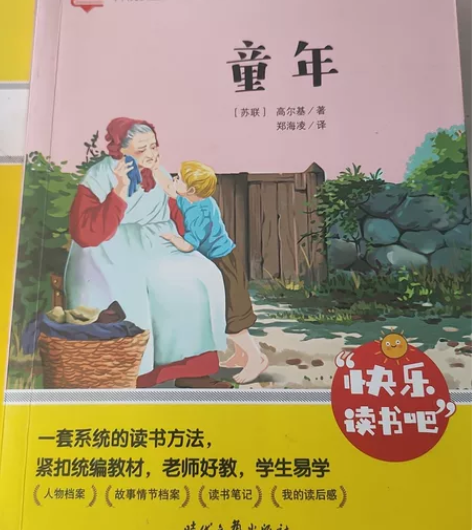 《童年》书放在那儿没有看 ,也没有时间看 ...