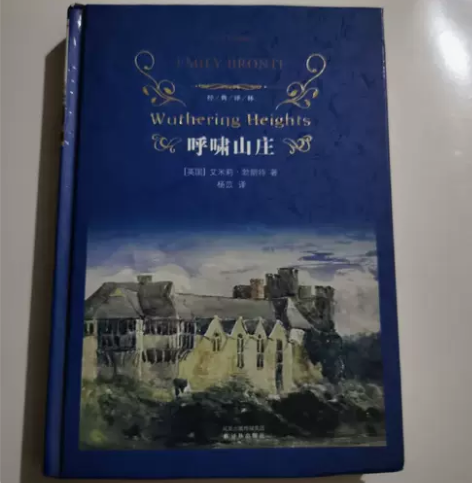 呼啸山庄 硬壳精装 译林出版社 9成新左右...