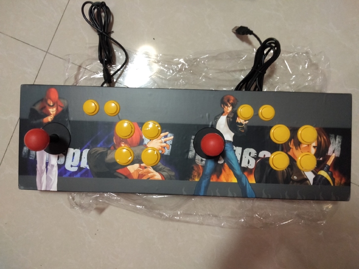 3d月光宝盒格斗街机双人摇杆USB双打电脑...