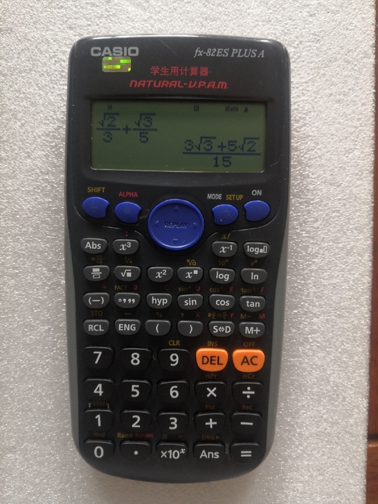 正品fx-82ES PLUS A多功能科学...