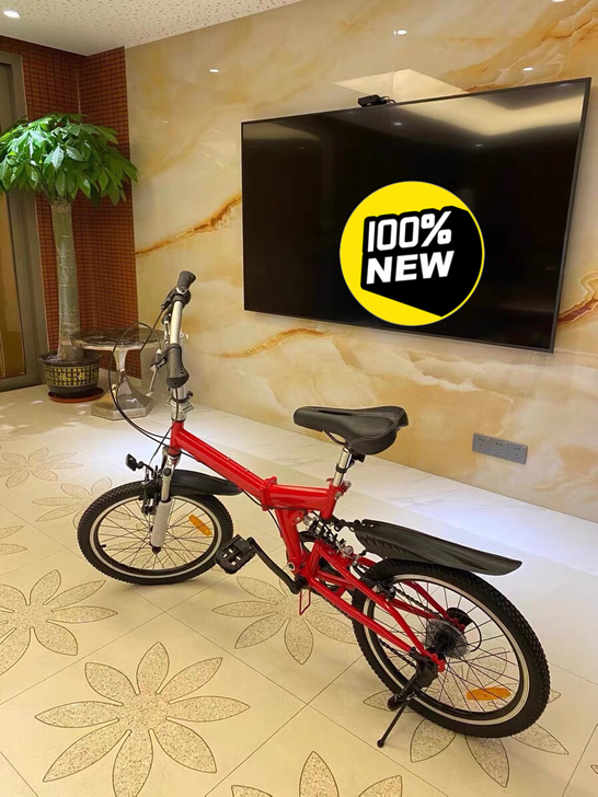 宝马折叠山地自行车20寸单车全新奔驰奥迪4...