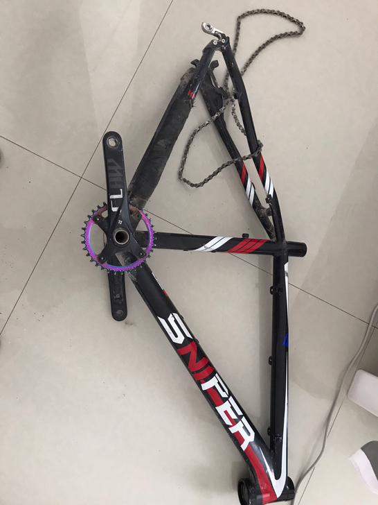 sniper（狙击手）车架。带链条。带浩盟...