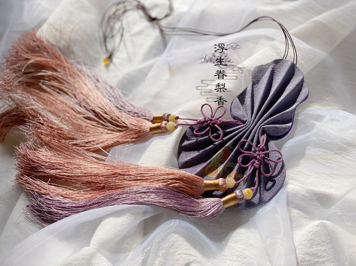汉服葫芦荷包真丝正绢