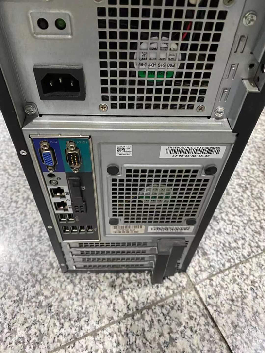 戴尔T130主机配置1220V5 8G无硬...