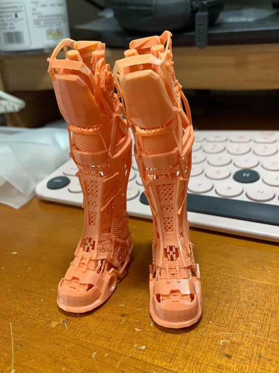 钢铁侠大长腿手办3d打印一对大长腿，长度1...