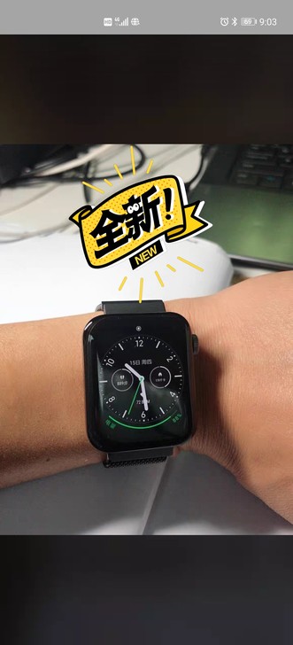 小米手表 买来一个月想换苹果新款买来800...