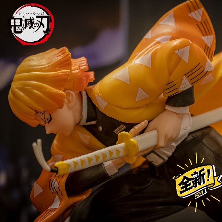 鬼灭之刃手办灶门炭治郎祢豆子我妻善逸玩具公...