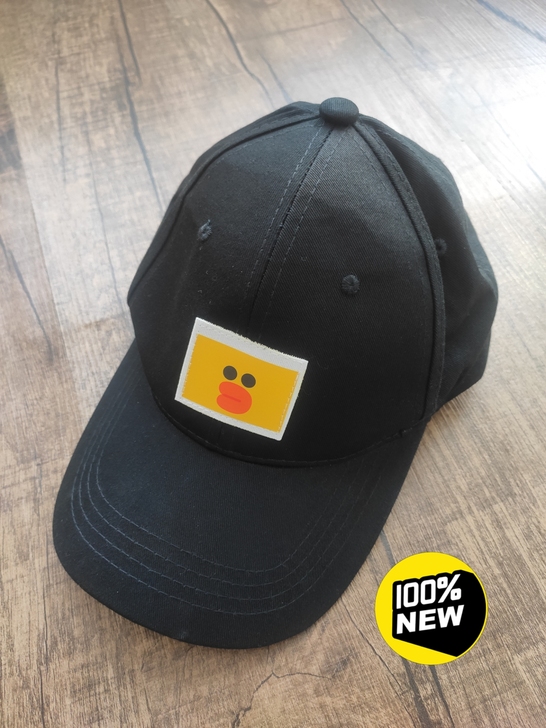 莎莉鸡男女款黑色棒球帽，全新，可调节大小，...