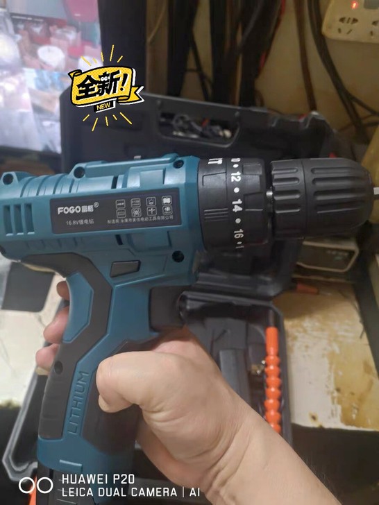 装修队不干了无刷冲击锂电钻充电式手钻小手枪...