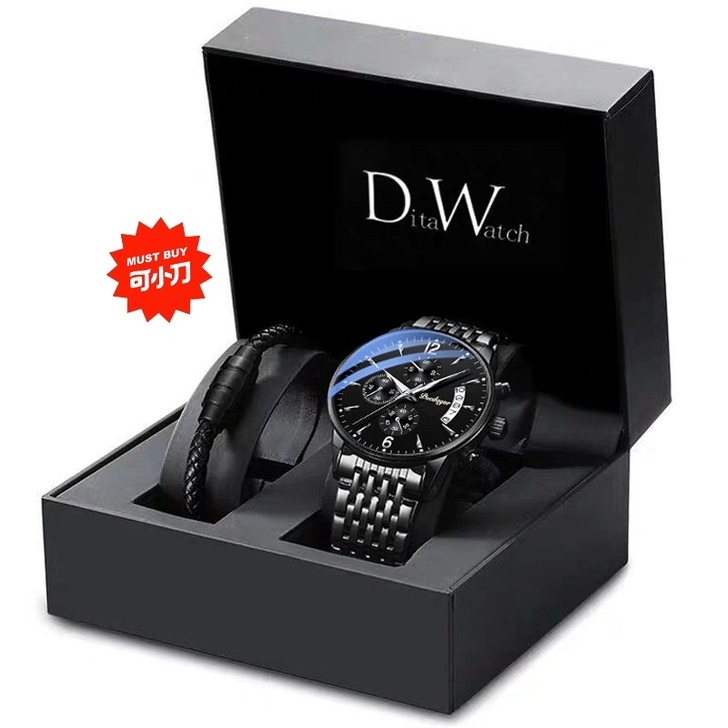 朋友送的，手表太多了，卖掉一部分换皮肤。盒...