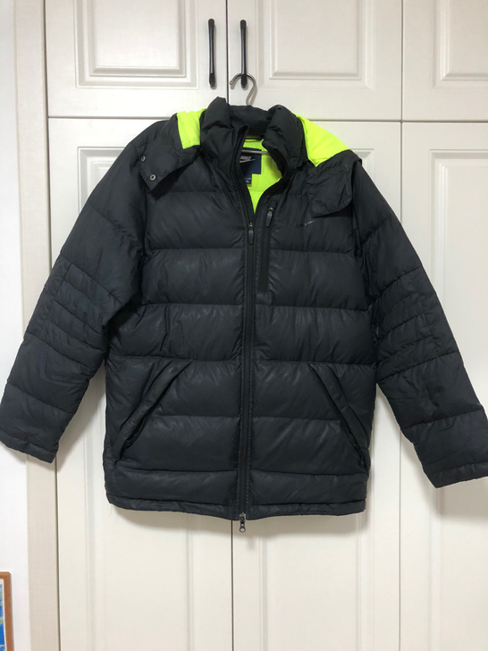 男士耐克正品羽绒服 180码