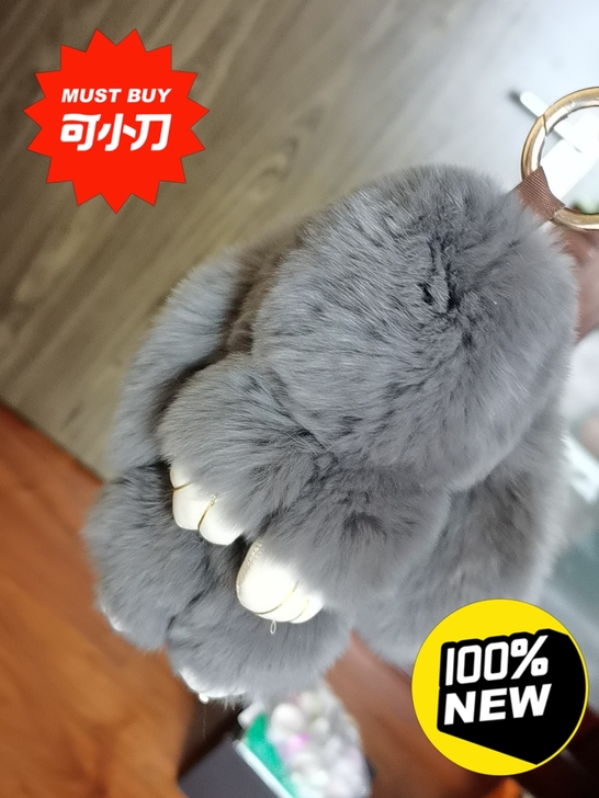 可爱装死兔灰色全新 全新 全新