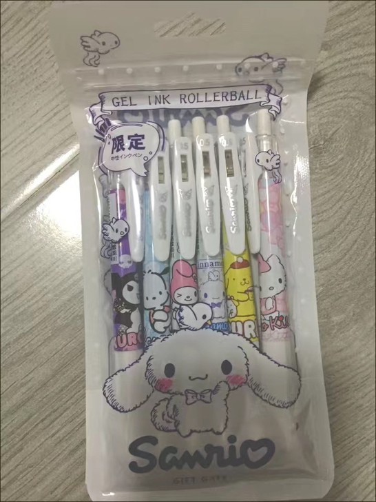 【三丽鸥正品限定笔】日系三丽鸥限定按动中性...