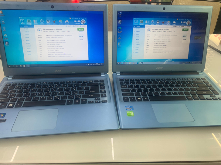 出两个宏基ACER V5-471 薄款笔记...