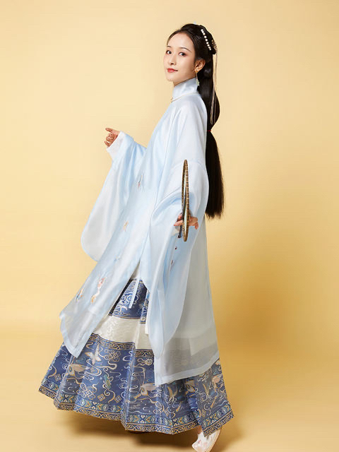 七月夕/蓝蝴蝶马面