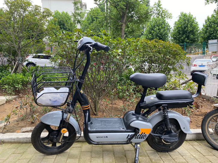 两辆电动车,第一辆,小鸟电动车,未上牌,有...