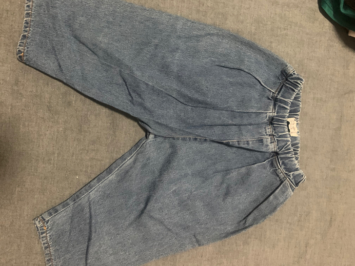 肥款5分牛仔裤，男女同款，10元，110c...