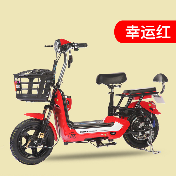 加州豹新款锂电池电瓶车成人小型踏板##am...