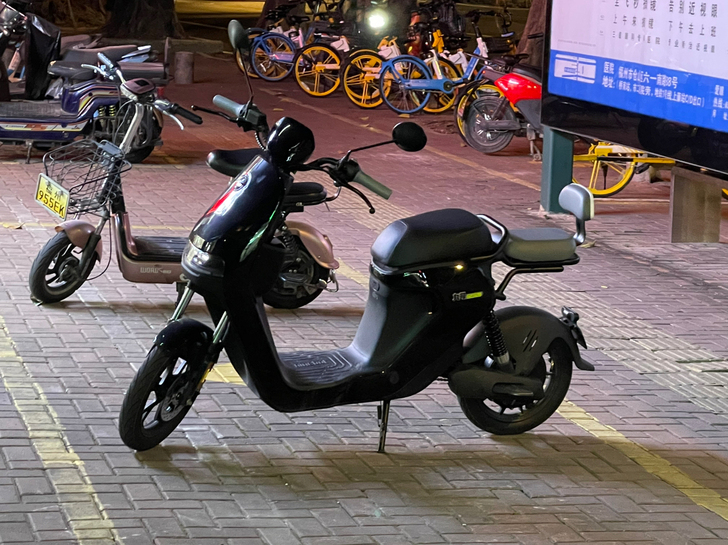 九号电动车新c40 2021实际续航55k...