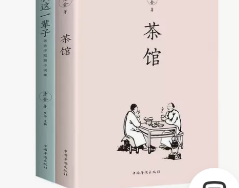 茶馆老舍 我这一辈子 老舍的书现当代经典小...