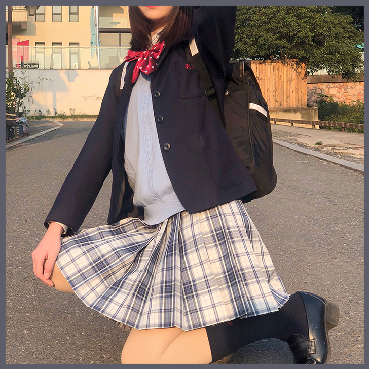 PJ UP原创 jk制服裙 学生裙【微晨】...