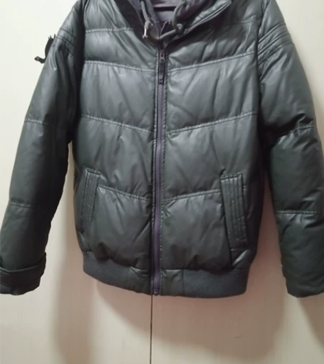 真维斯男士羽绒服 适合身高160的穿 袖...