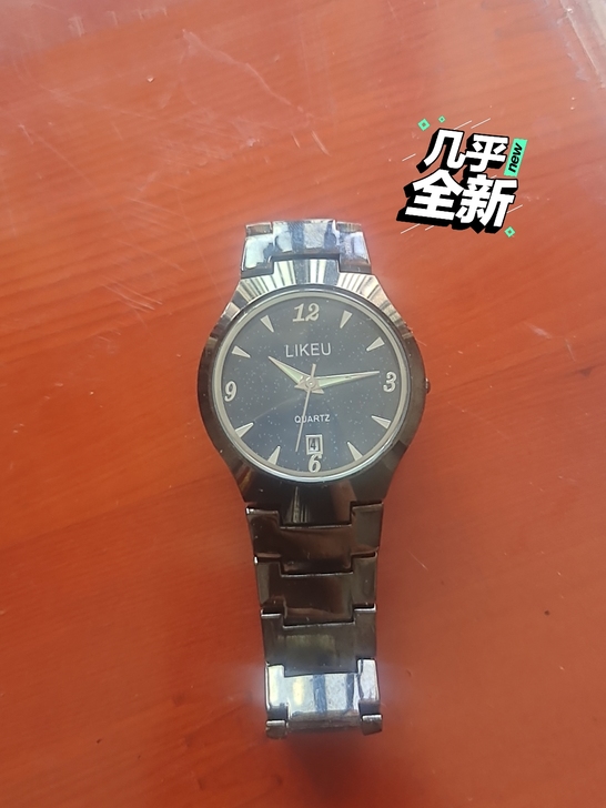 LIKEU手表 星空表盘 黑色表链 女款 ...