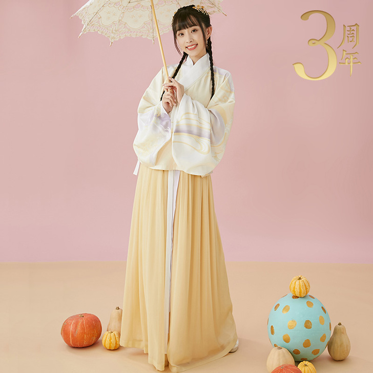 【十三余 小豆蔻儿】[流风回雪]5色印花交...