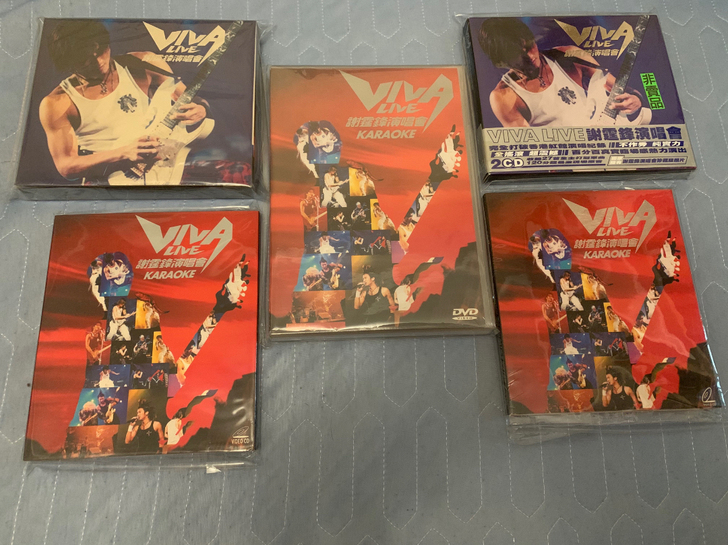谢霆锋VIVA演唱会CD VCD 全新未拆...